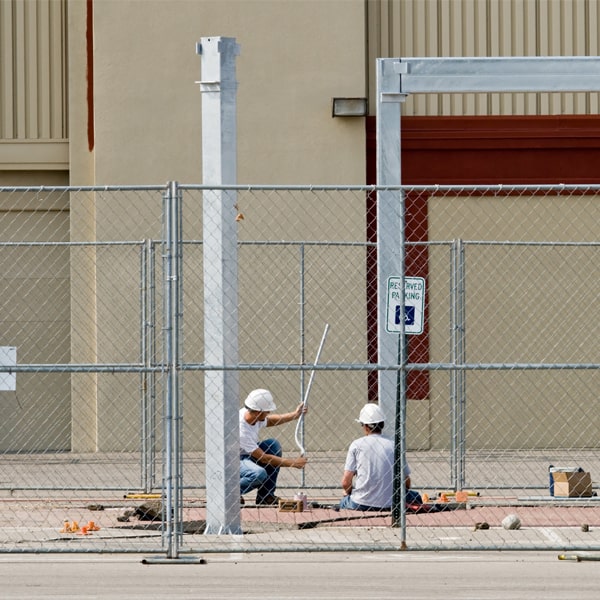 how long can i rent the temporary fence for my work site or event in Decatur